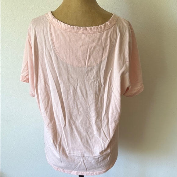 Daily Practice sz XL Pink T-Shirt with Gold Sun Graphic embroidery great cond - Picture 2 of 5